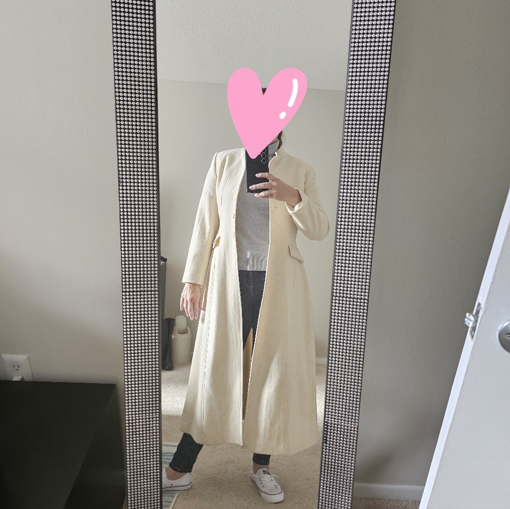 Wool Long Coat - image 1